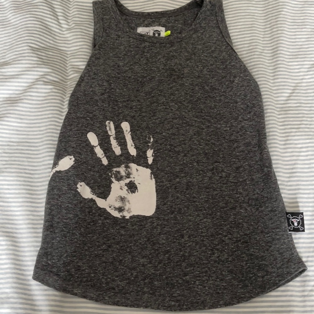 Nununu handprint tank sz4/5